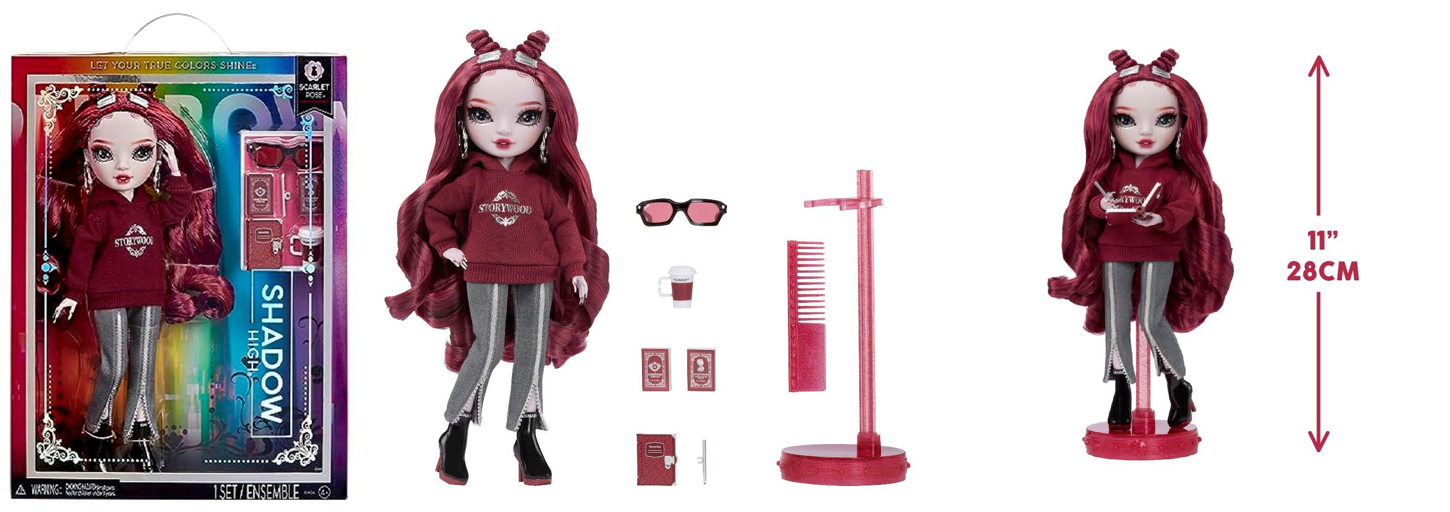 Featured image of post Descubre la nueva muñeca de moda Rainbow High Shadow High Serie 3 - Scarlett: ¡diversión y estilo colorido para niños y coleccionistas!