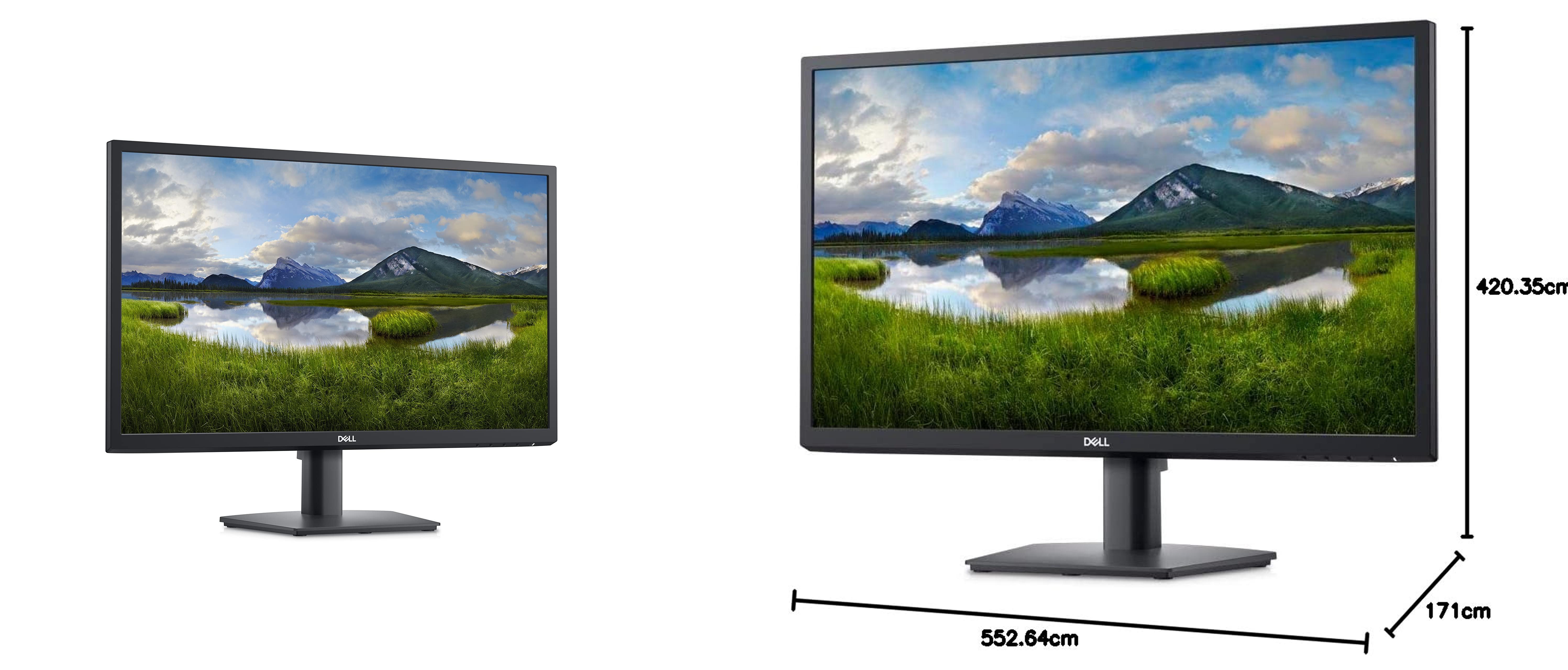 Descubre el rendimiento de alta definición con el monitor Dell E2423H de 24 pulgadas