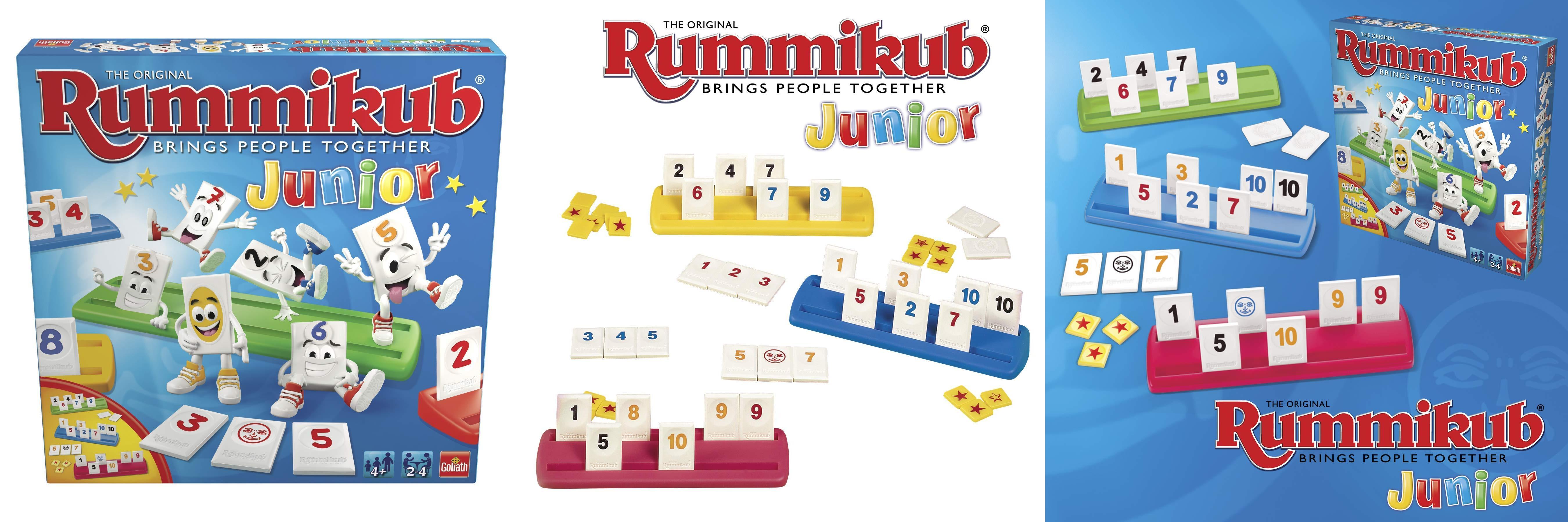 Goliath Rummikub Junior: El juego de mesa perfecto para los más pequeños - ¡Diviértete en familia!