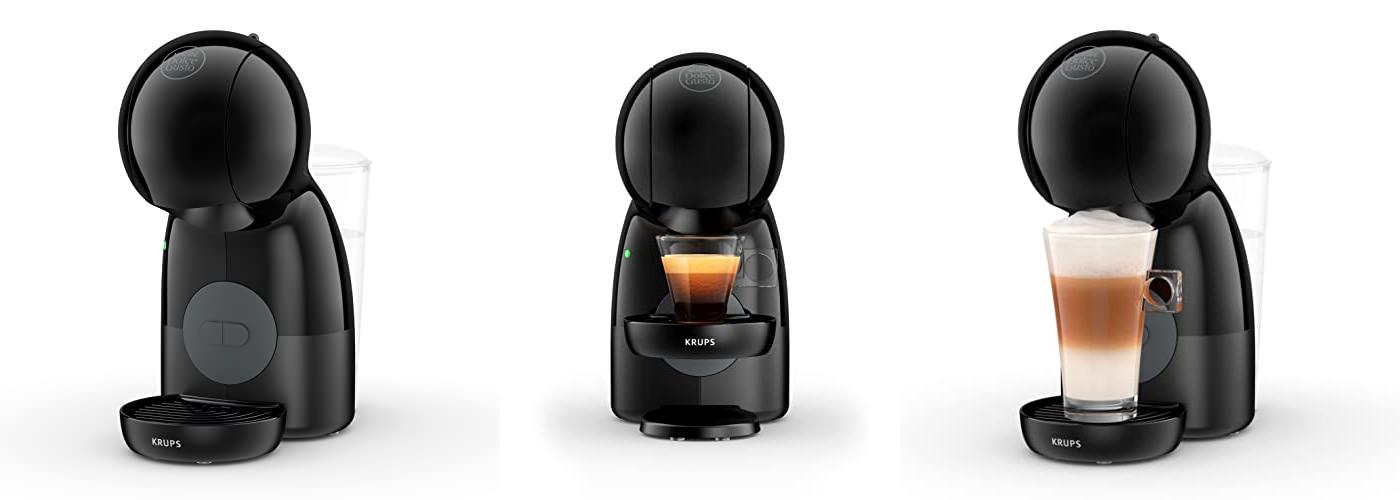 Descubre la Krups Nescafé Dolce Gusto Piccolo XS: 15 bares de presión y 1500W de potencia en una cafetera compacta y versátil