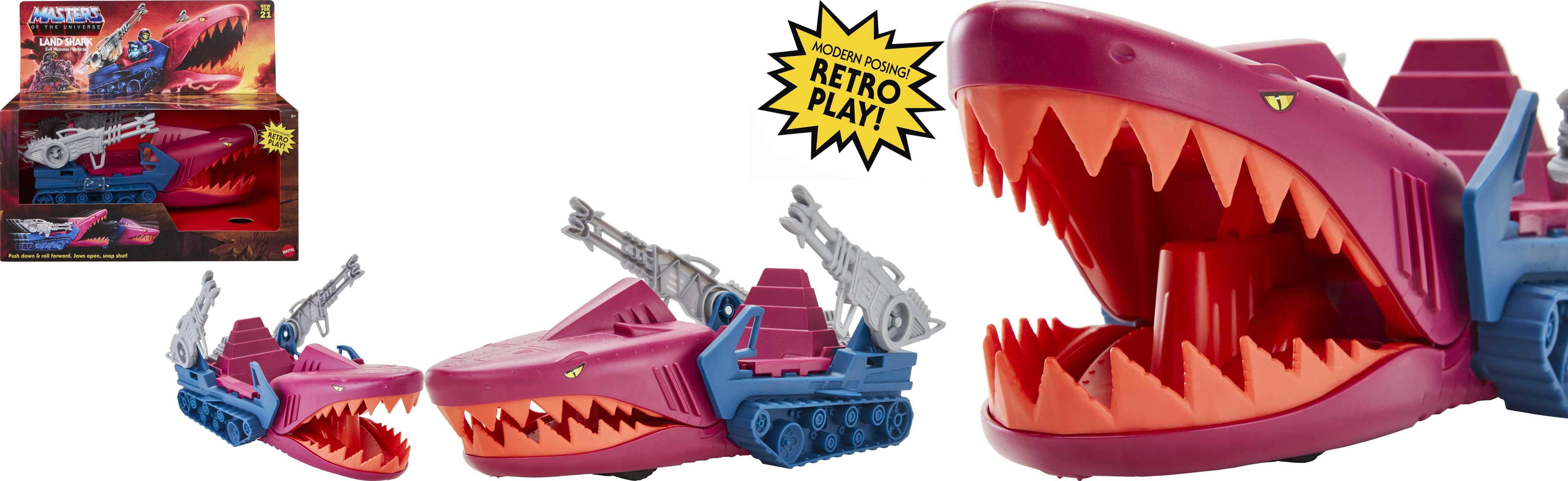 Vehículo Tanque Tiburón: ¡El juguete perfecto para los fans de Masters of the Universe!