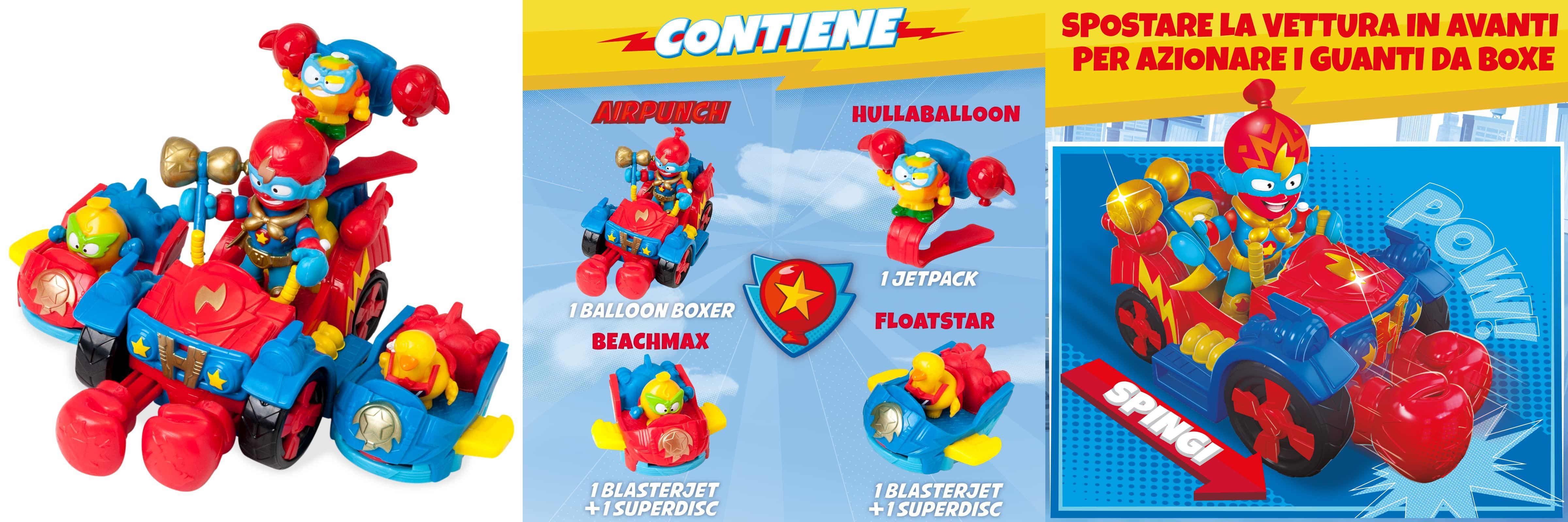 Featured image of post Descubre la emoción de SUPERTHINGS - Balloon Boxer con vehículo, figuras y más